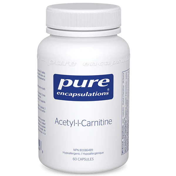 n acetil l carnitina Pure Encapsulations Acetyl-l-Carnitine 60 Caps – emerge Pharmacy