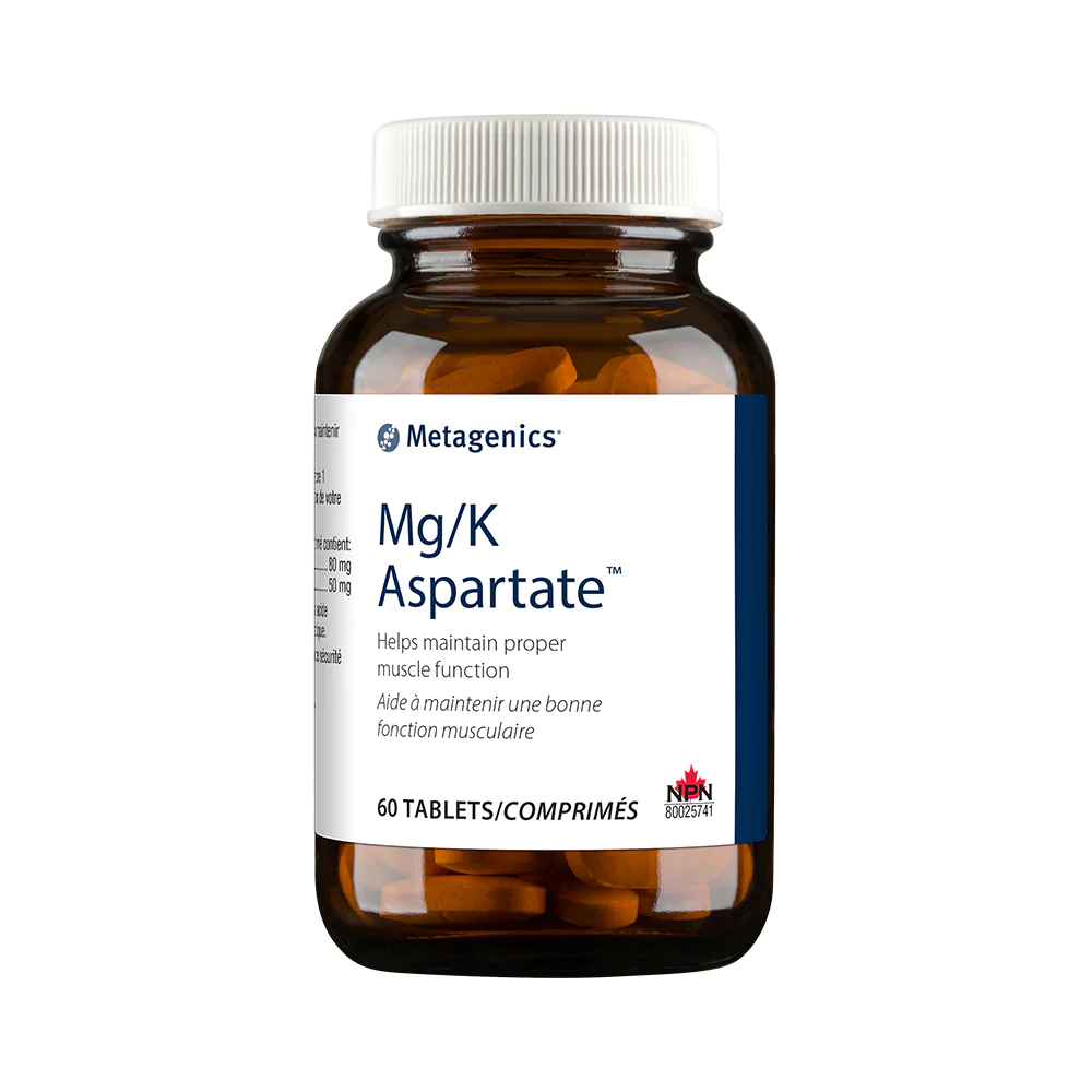 Metagenics Mg/K Aspartate 60 Tabs