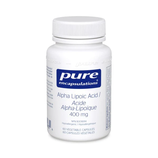 Pure Encapsulations α 硫辛酸 400 毫克 60 粒 V 粒膠囊