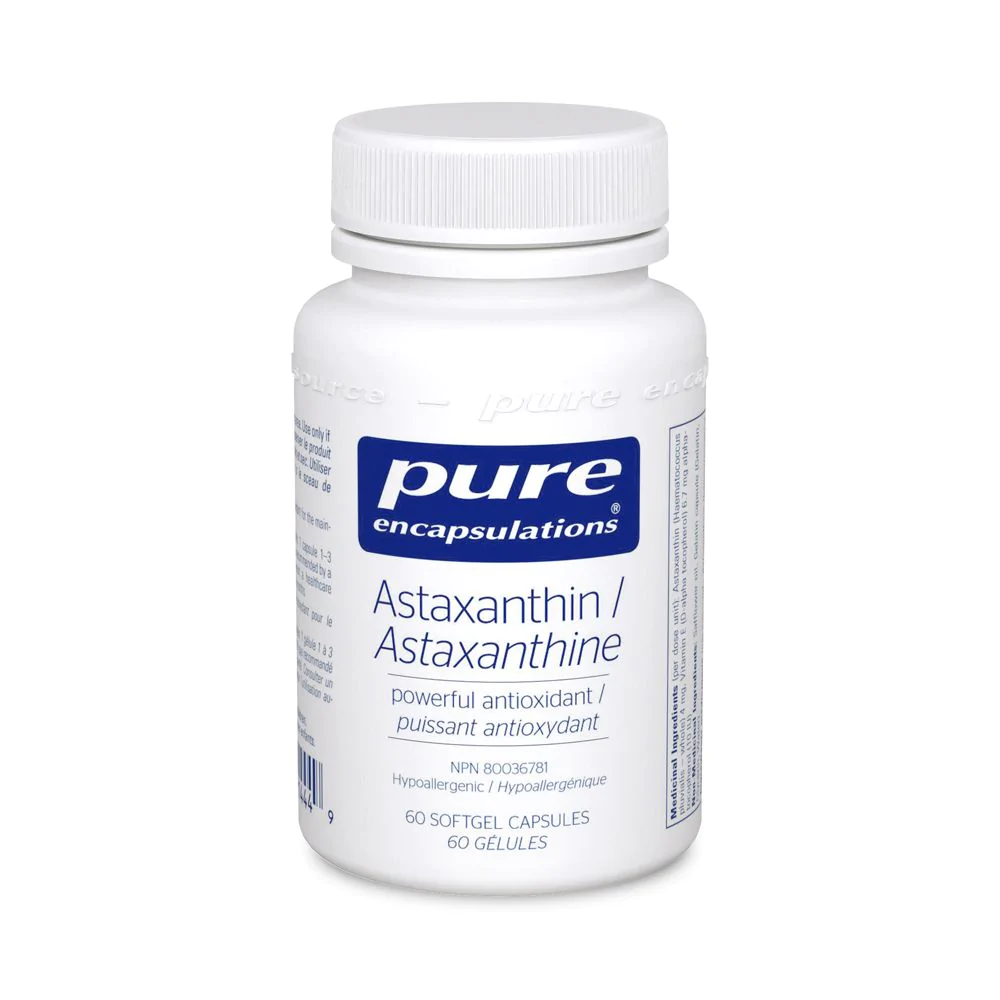 Pure Encapsulations Astaxanthin 60 Caps