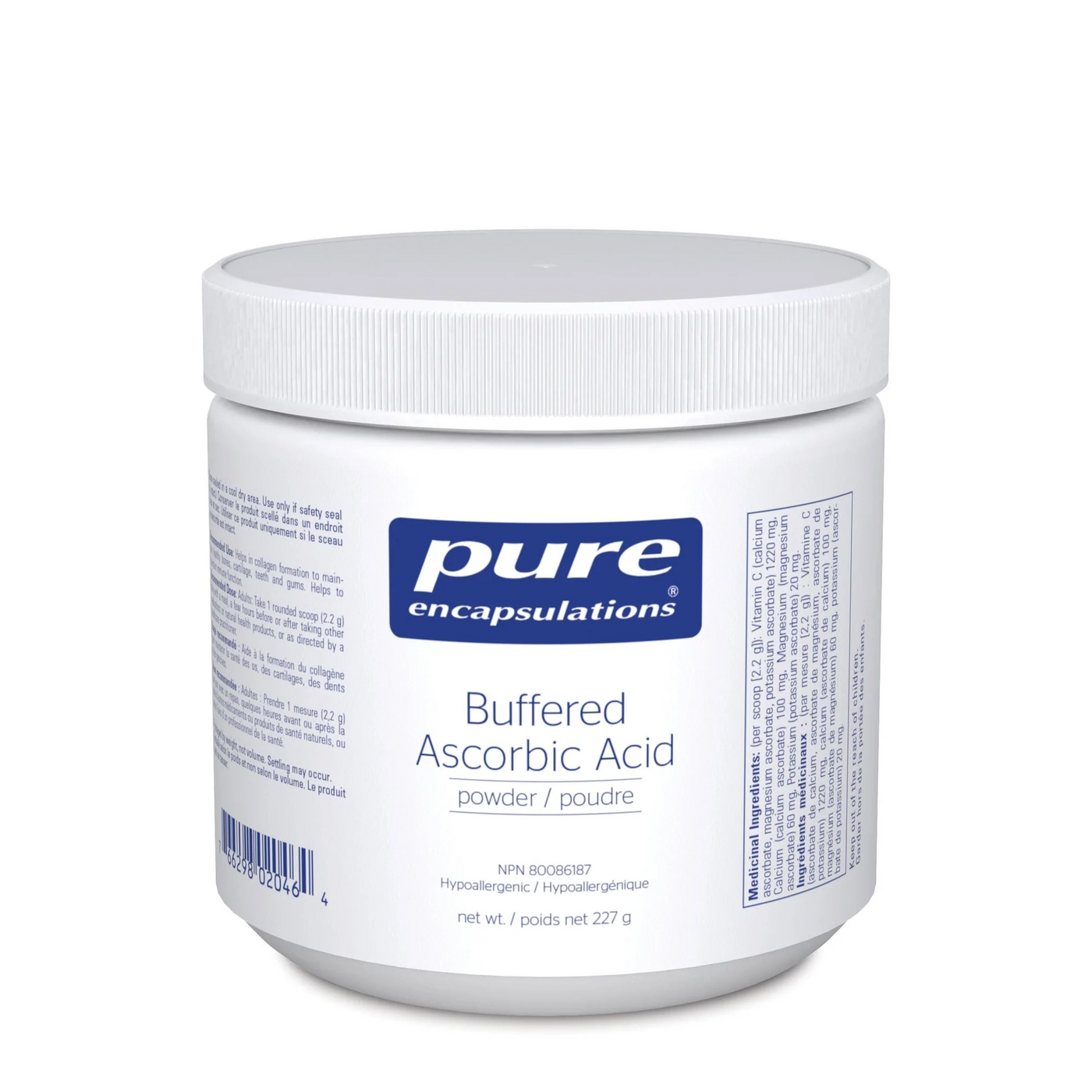 Pure Encapsulations Buffered Ascorbic Acid 227 g